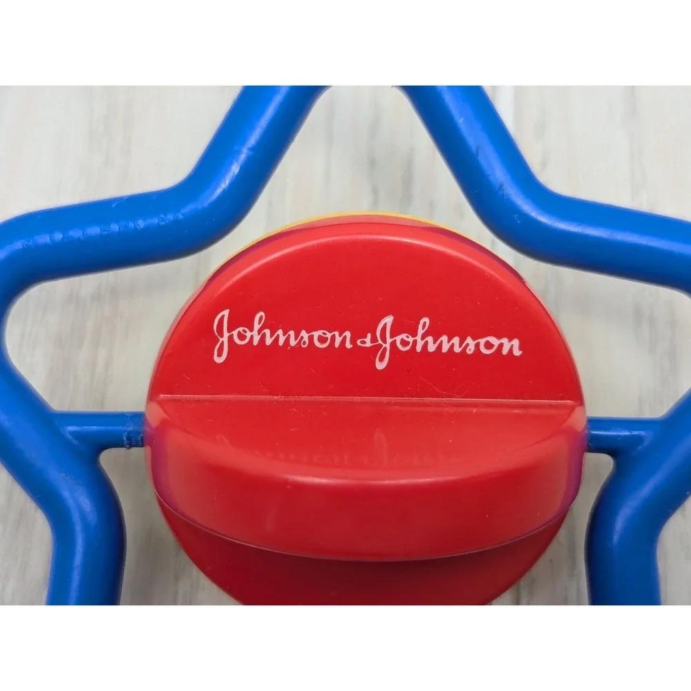 Johnson & Johnson vintage rattles